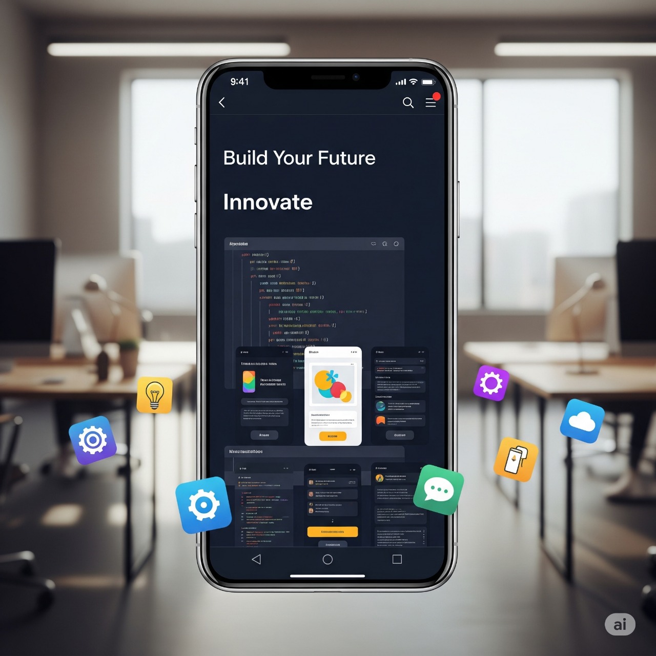 UI UX Design Mockup