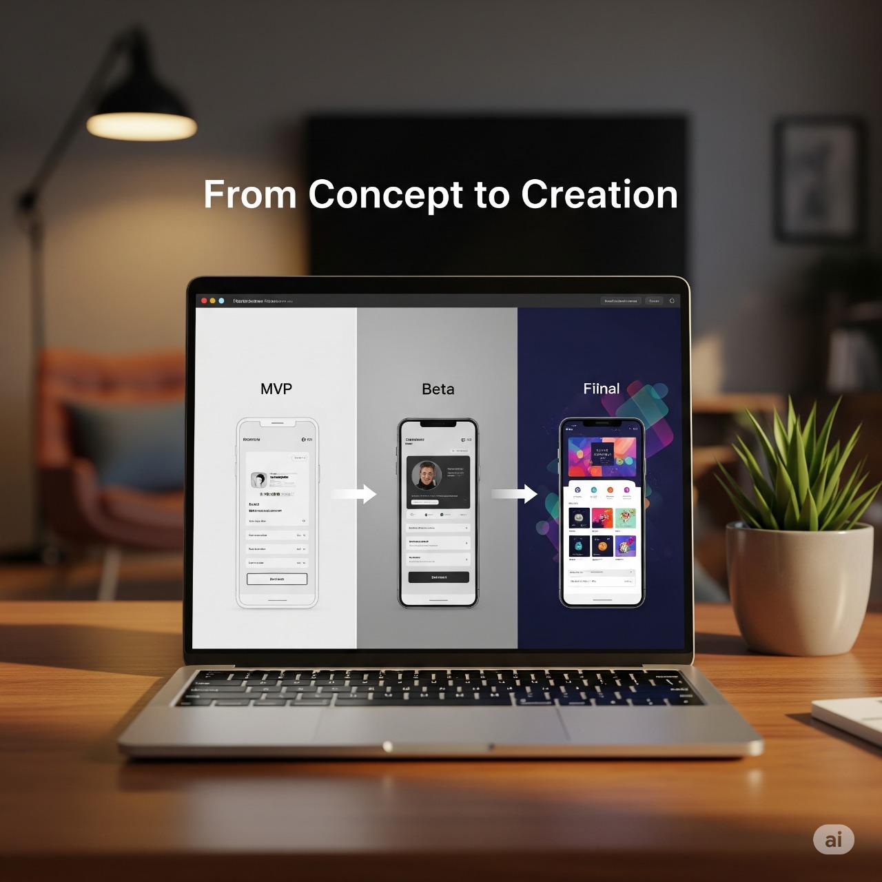 UI UX Design Mockup